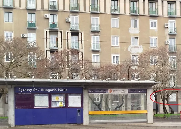 Lady Mabel's Near To Arena, Puskas Stadion And Park, With Guarded Parking Place